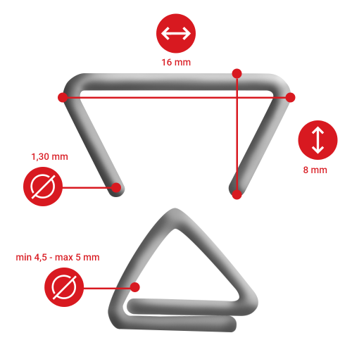 D-ring HR16 gegalvaniseerd