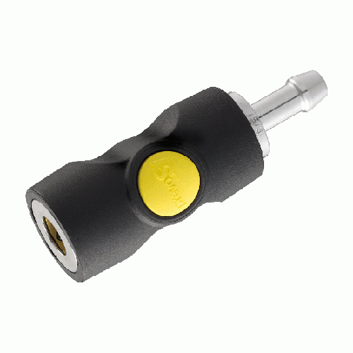 ASI06 one push safety coupler Hose Stem 6mm